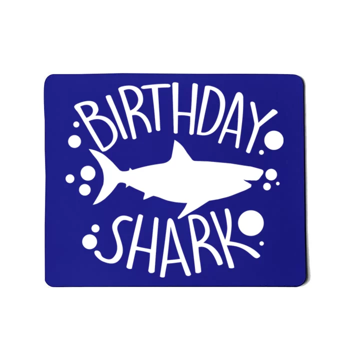 Birthday Shark Mousepad