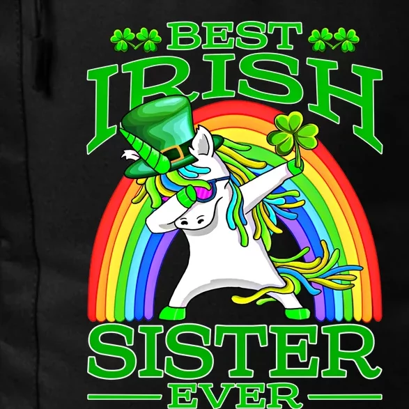 Best Irish Sister Ever St PatrickS Day Unicorn Cute Gift Daily Commute Backpack