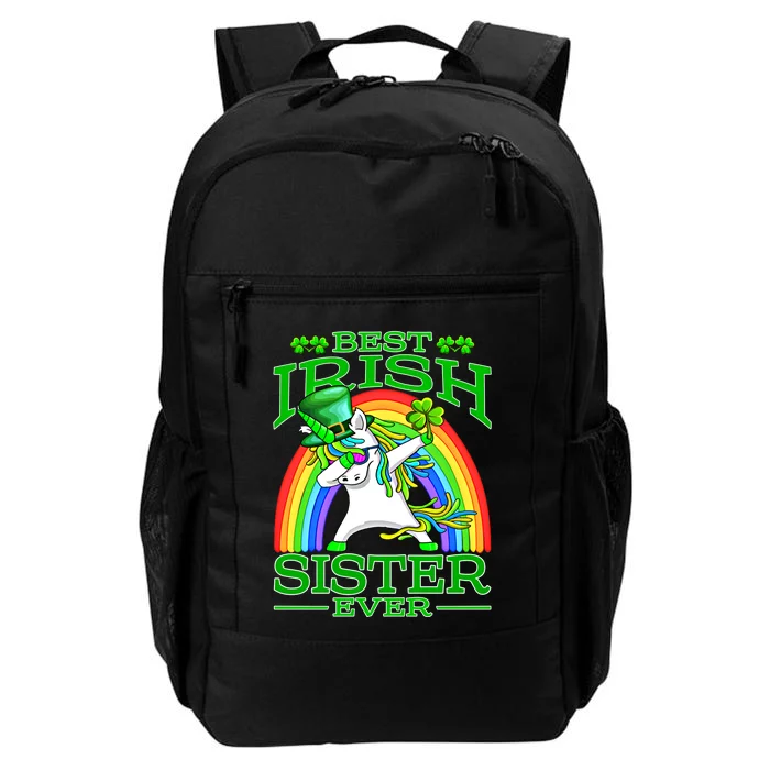 Best Irish Sister Ever St PatrickS Day Unicorn Cute Gift Daily Commute Backpack