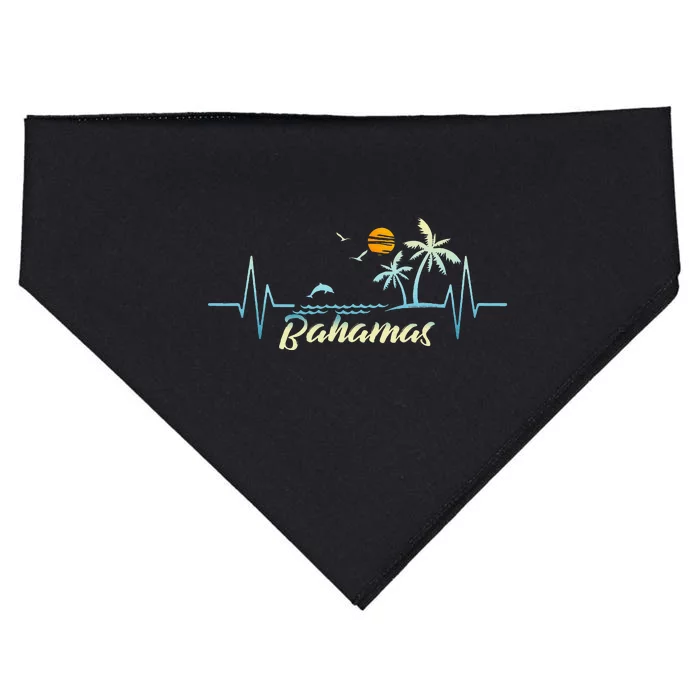 Bahamas Islands Souvenir Spring Break Bahamas USA-Made Doggie Bandana