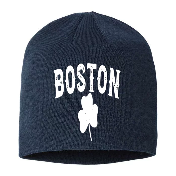 Boston Irish Shamrock St. Patrick's Day 8 1/2in Sustainable Knit Beanie