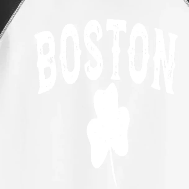 Boston Irish Shamrock St. Patrick's Day Toddler Fine Jersey T-Shirt