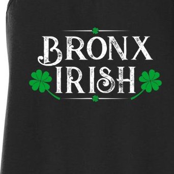 Bronx Irish St Patricks Day Gift Women's Racerback Tank