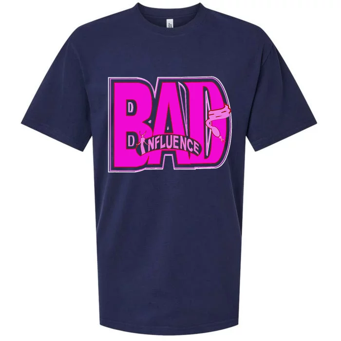 BAD INFLUENCE SASSY WEAR Sueded Cloud Jersey T-Shirt