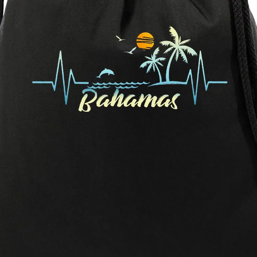 Bahamas Islands Souvenir Spring Break Bahamas Drawstring Bag