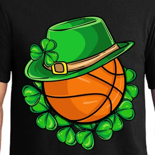 Basketball Irish St Patricks Day Ireland Player Coach Team Cool Gift Pajama Set