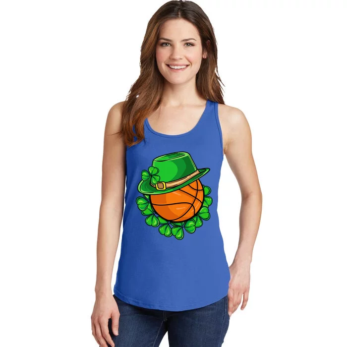 Basketball Irish St Patricks Day Ireland Player Coach Team Cool Gift Ladies Essential Tank