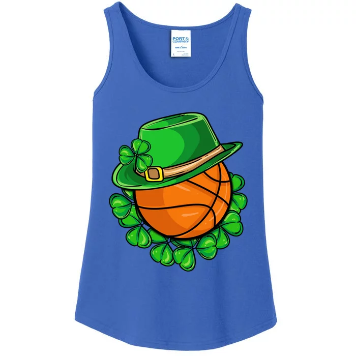 Basketball Irish St Patricks Day Ireland Player Coach Team Cool Gift Ladies Essential Tank