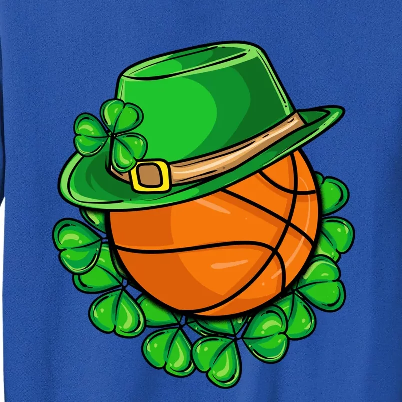 Basketball Irish St Patricks Day Ireland Player Coach Team Cool Gift Tall Sweatshirt