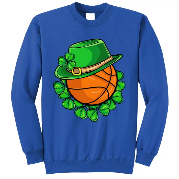 Basketball Irish St Patricks Day Ireland Player Coach Team Cool Gift Tall Sweatshirt