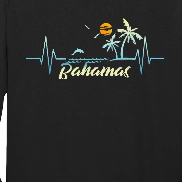 Bahamas Islands Souvenir Spring Break Bahamas Tall Long Sleeve T-Shirt