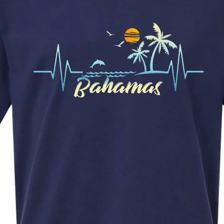 Bahamas Islands Souvenir Spring Break Bahamas Sueded Cloud Jersey T-Shirt