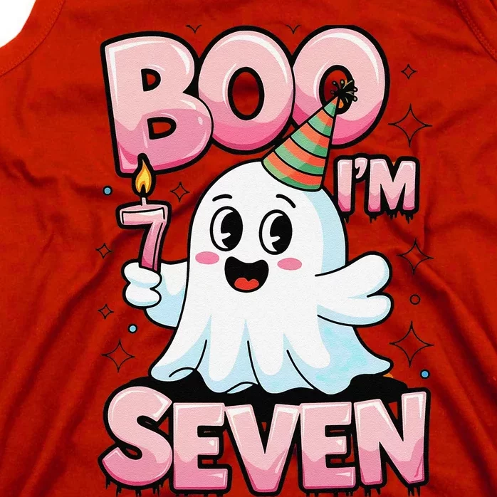 Boo IM Seven Ghost Theme For October Tank Top