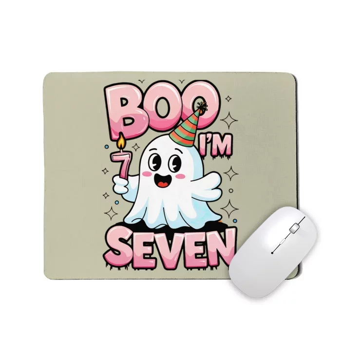 Boo IM Seven Ghost Theme For October Mousepad