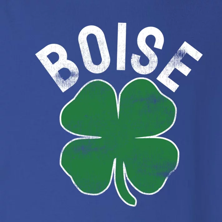 Boise Idaho St Patrick's Day Green Shamrock Irish Clover Gift Toddler Long Sleeve Shirt