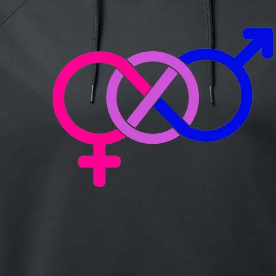 Bisexual Bi Pride Shirt Gay Parade LGBTQ Performance Fleece Hoodie