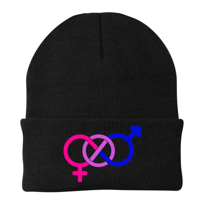 Bisexual Bi Pride Shirt Gay Parade LGBTQ Knit Cap Winter Beanie