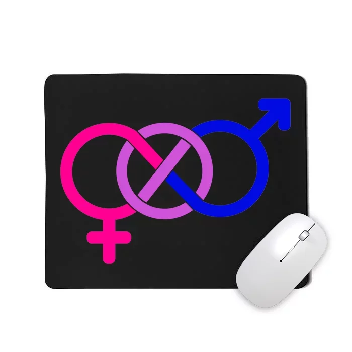 Bisexual Bi Pride Shirt Gay Parade LGBTQ Mousepad