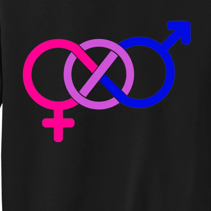 Bisexual Bi Pride Shirt Gay Parade LGBTQ Tall Sweatshirt