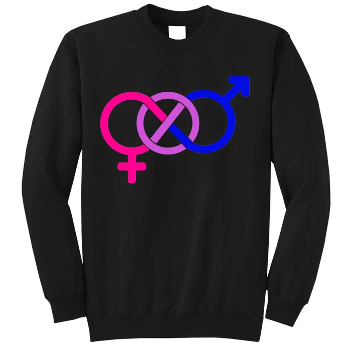 Bisexual Bi Pride Shirt Gay Parade LGBTQ Tall Sweatshirt