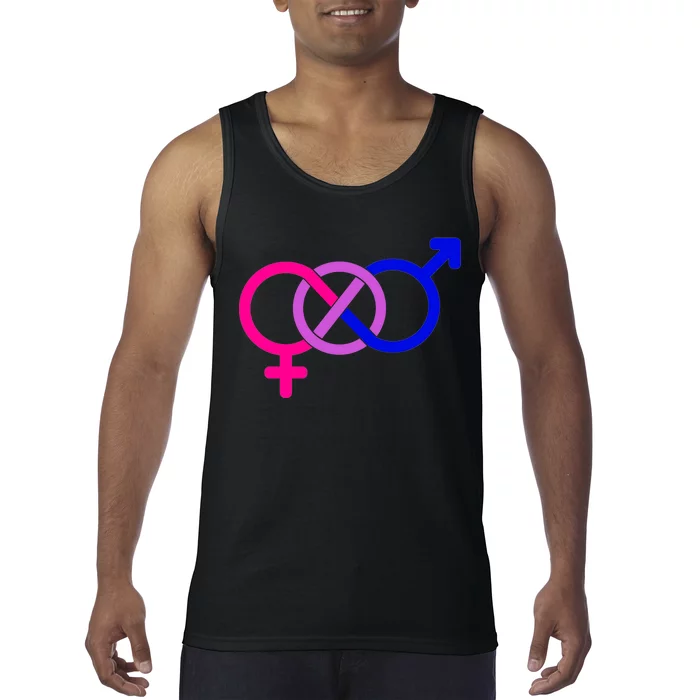 Bisexual Bi Pride Shirt Gay Parade LGBTQ Tank Top