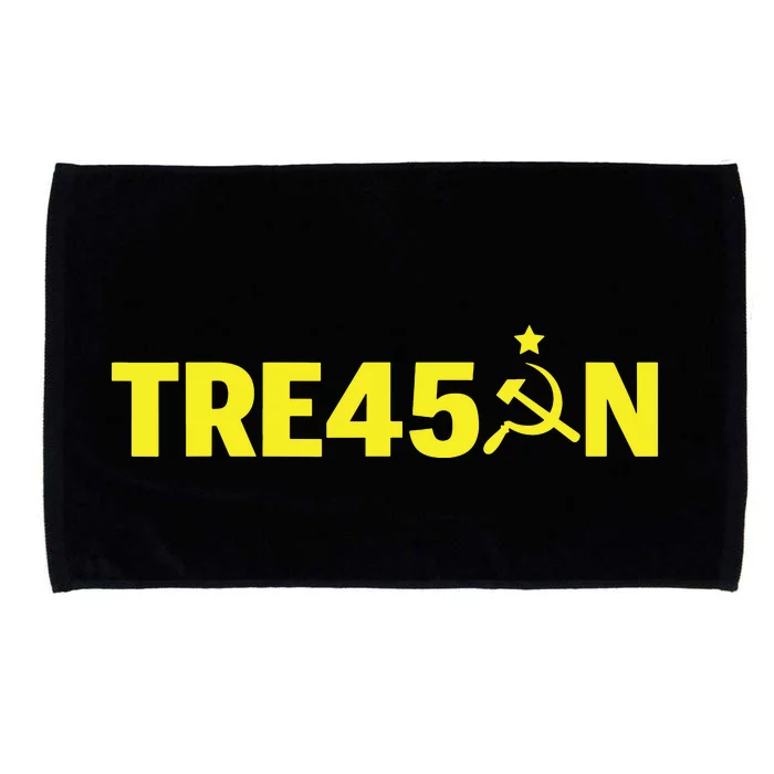 Best Impeach Trump Treason Russian Gop Party Microfiber Hand Towel