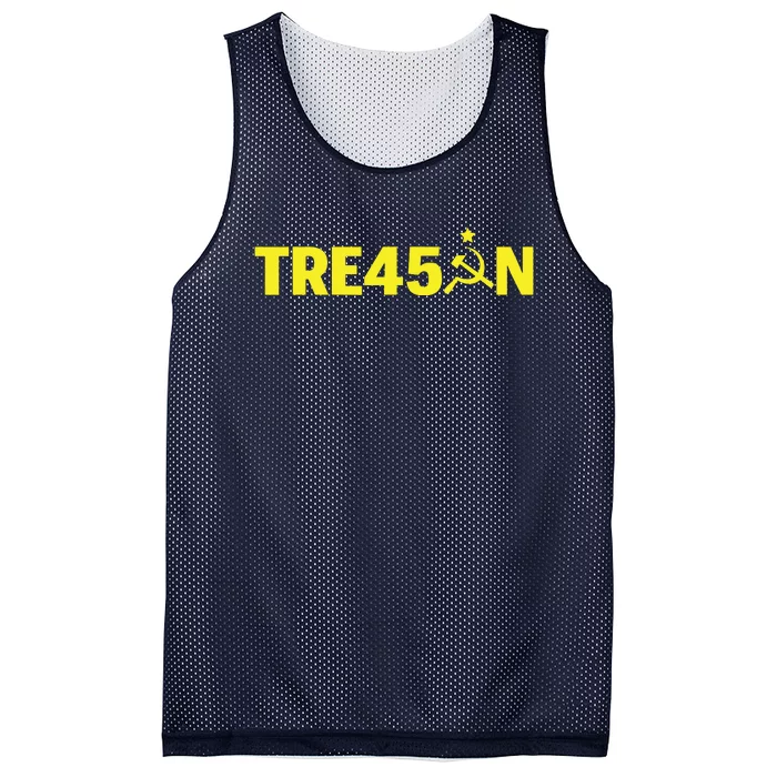 Best Impeach Trump Treason Russian Gop Party Mesh Reversible Basketball Jersey Tank