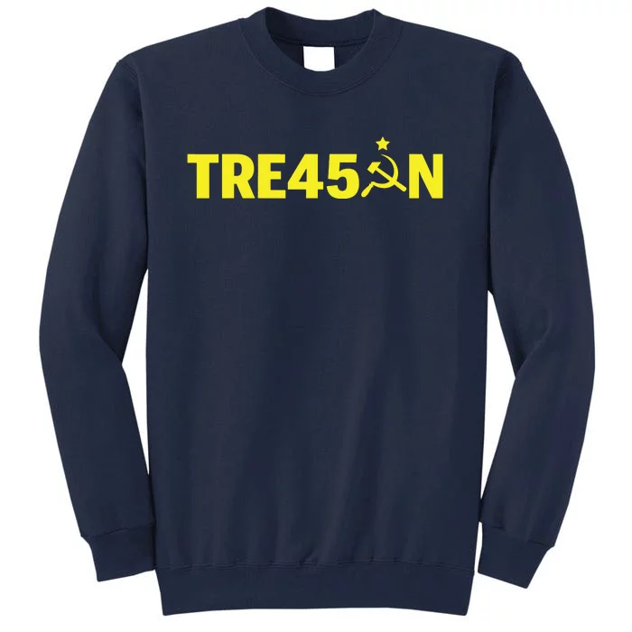 Best Impeach Trump Treason Russian Gop Party Tall Sweatshirt