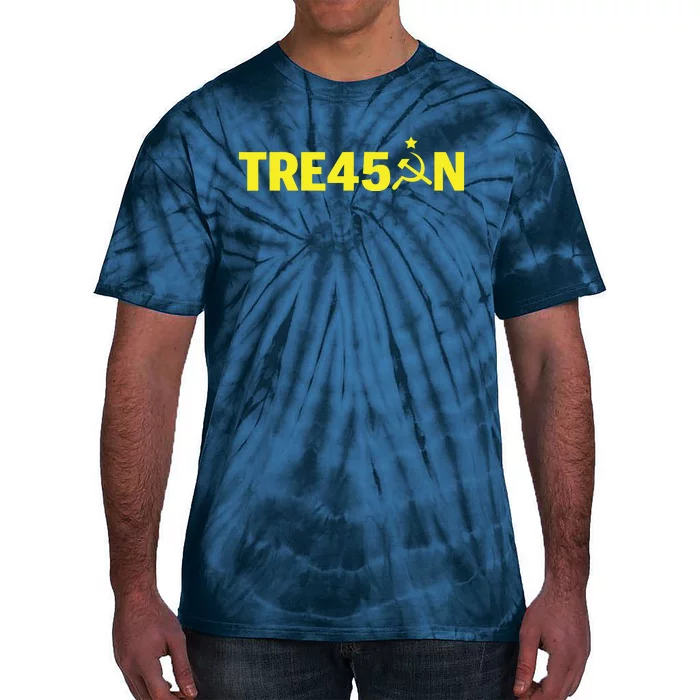 Best Impeach Trump Treason Russian Gop Party Tie-Dye T-Shirt