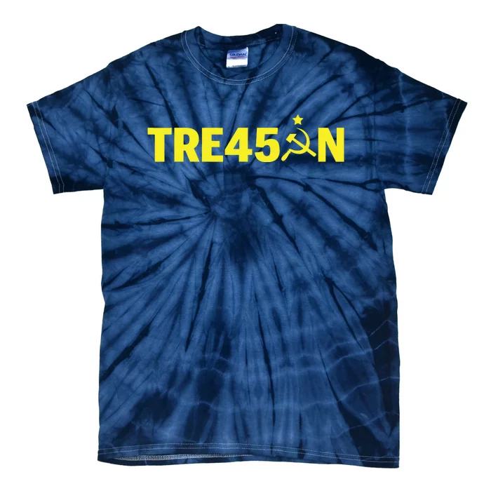 Best Impeach Trump Treason Russian Gop Party Tie-Dye T-Shirt