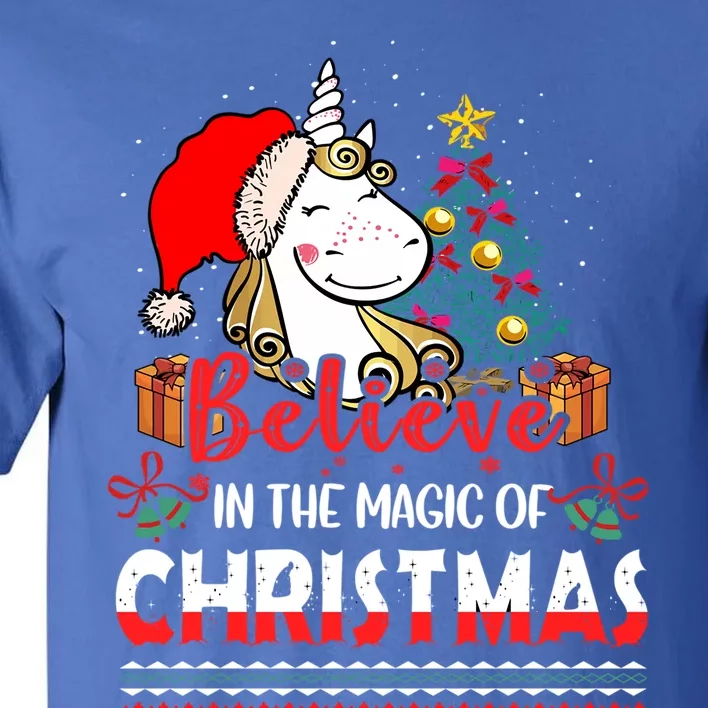 Believe In The Magic Of Christmas Gift Tall T-Shirt