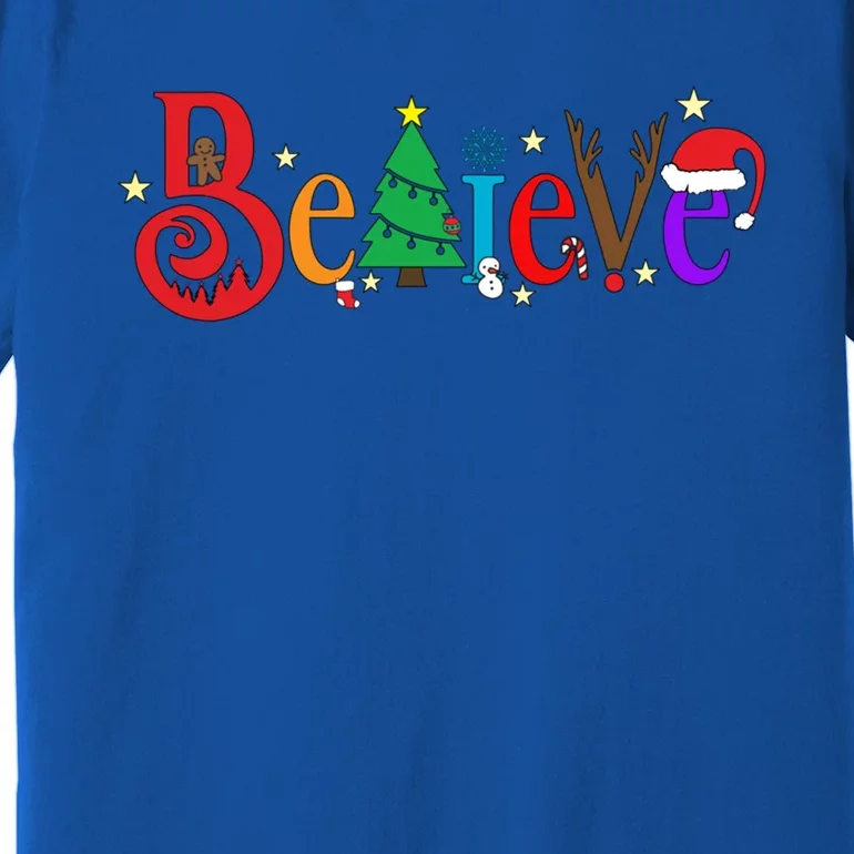 Believe In The Magic Of Christmas / Jolly Santa Clause Gift Premium T-Shirt