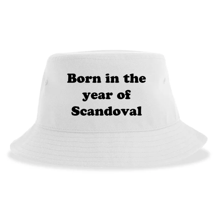 Born In The Year Of Scandoval Baby Sustainable Bucket Hat