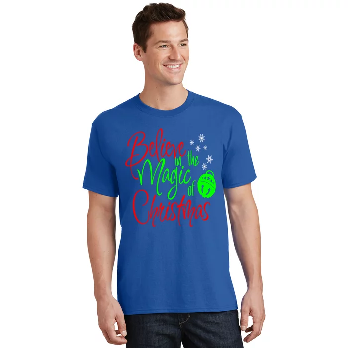 Believe In The Magic Christmas Xmas Sweater Jumper Gift T-Shirt