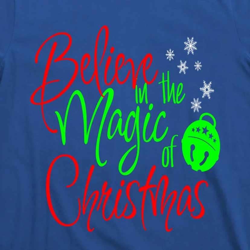 Believe In The Magic Christmas Xmas Sweater Jumper Gift T-Shirt