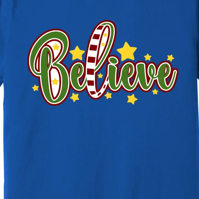 Believe In The Magic Of Christmas Gift Premium T-Shirt