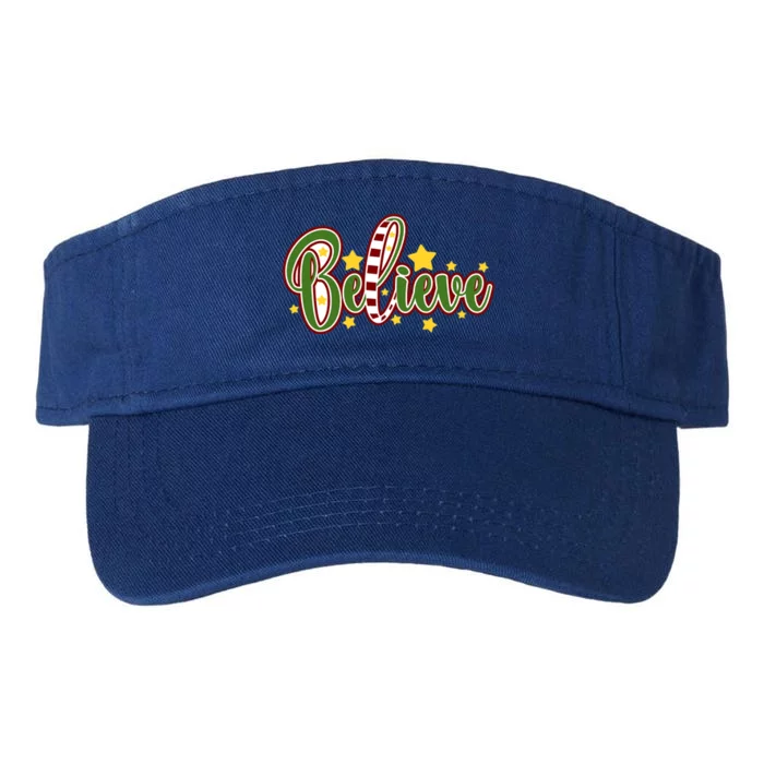 Believe In The Magic Of Christmas Gift Valucap Bio-Washed Visor