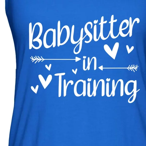 Babysitter In Training Cool Gift Ladies Essential Flowy Tank