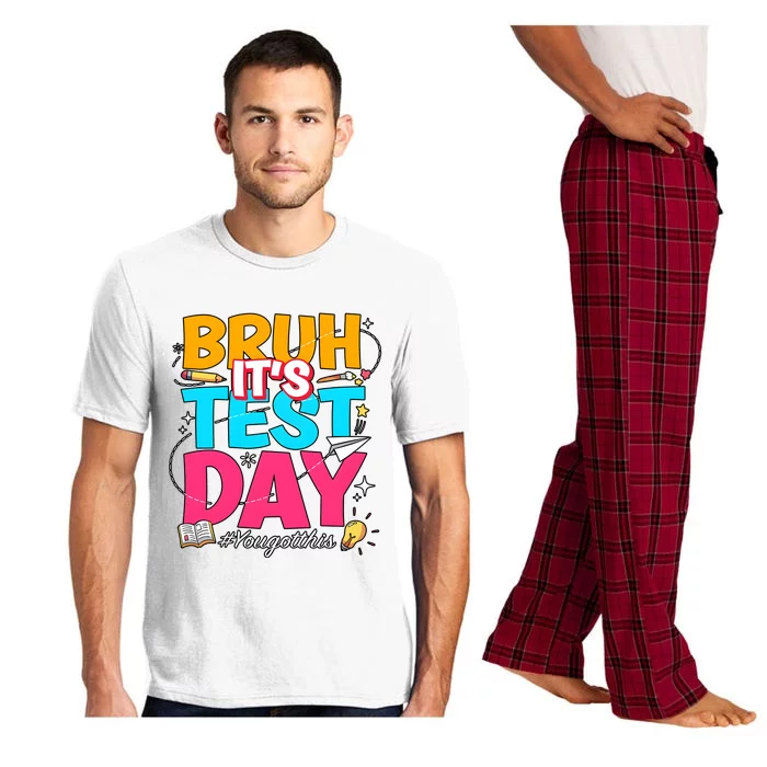 Bruh It’S Test Day You Got This Pajama Set