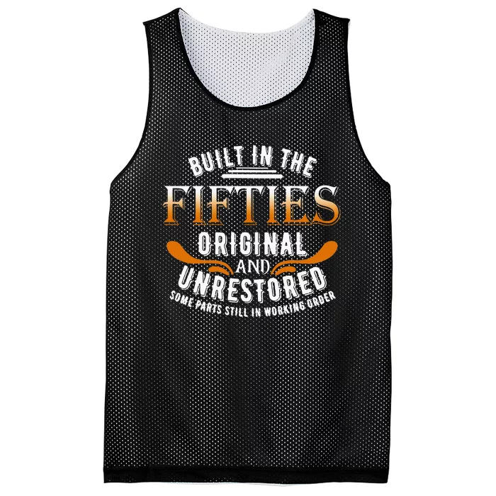 Built In The Fifties Original Unrestored Some Parts Still In Mesh Reversible Basketball Jersey Tank