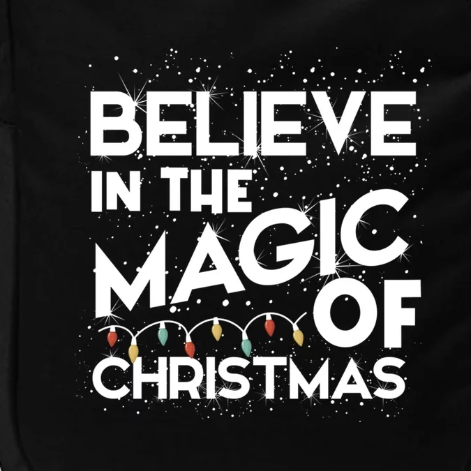 Believe In The Magic Of Christmas Cool Gift Impact Tech Backpack