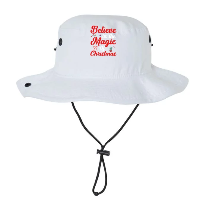 Believe In The Magic Of Christmas Xmas Holiday Gift Ideas Cute Gift Legacy Cool Fit Booney Bucket Hat