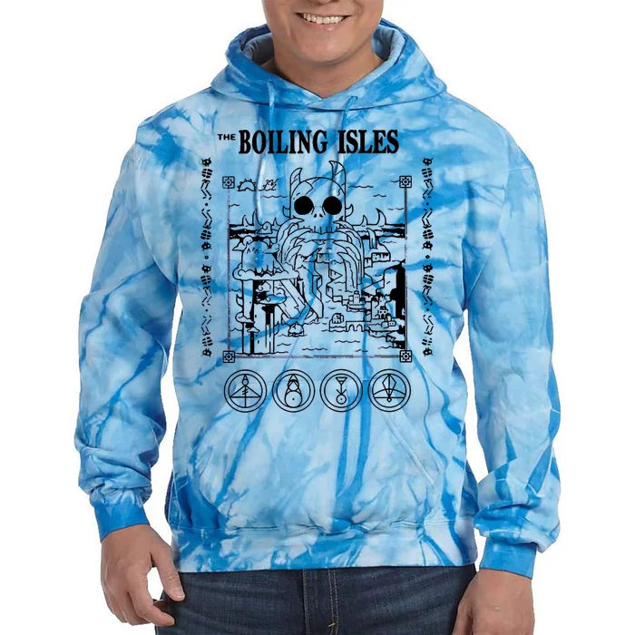 Boilng Isles The Owl House Tie Dye Hoodie