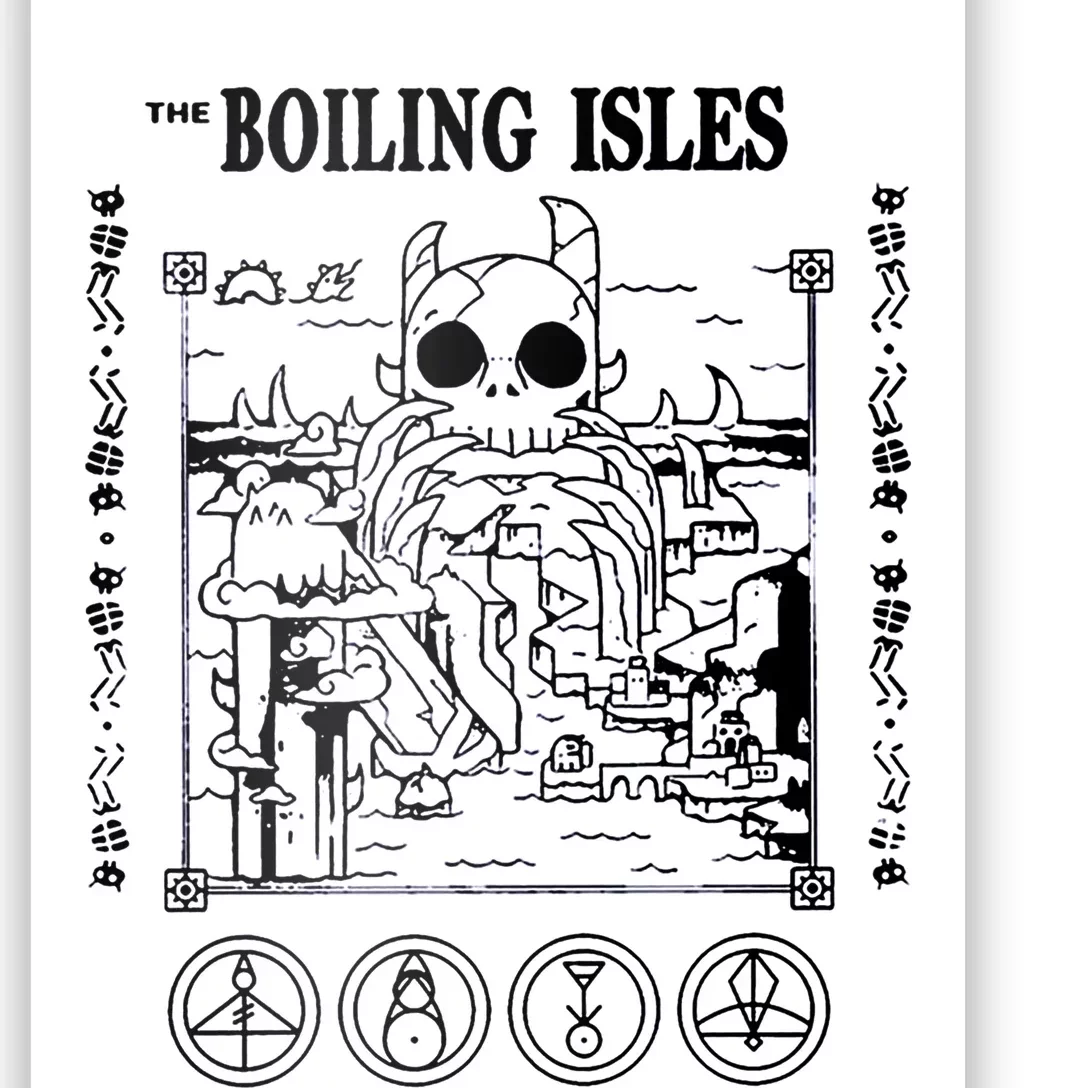 Boilng Isles The Owl House Poster