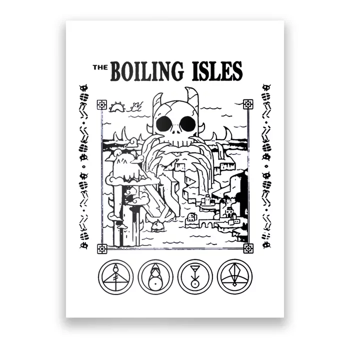 Boilng Isles The Owl House Poster