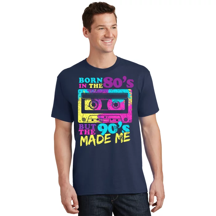 Born In The 80s But 90s Made Me Vintage Cassette T-Shirt