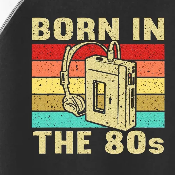 Born In The 80s Born In Eighties Toddler Fine Jersey T-Shirt