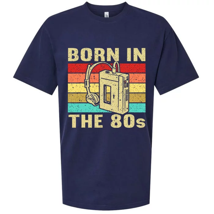 Born In The 80s Born In Eighties Sueded Cloud Jersey T-Shirt