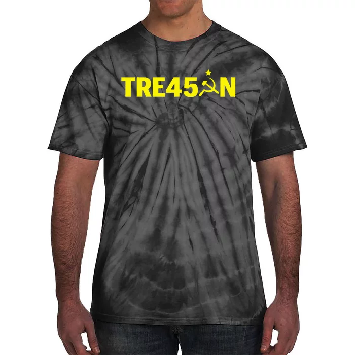 Best Impeach Trump Treason Russian Gop Party Tie-Dye T-Shirt