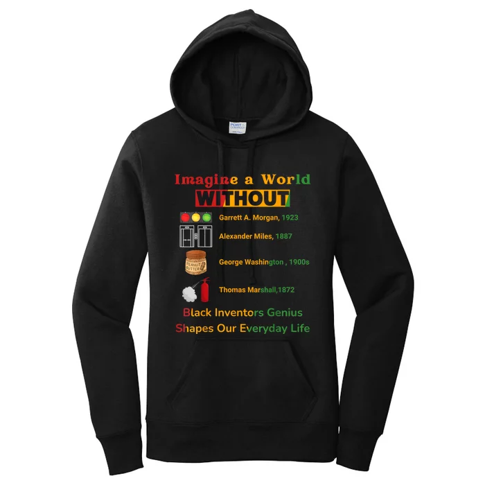 Black Inventors Their Timeless Contributions Black History Women's Pullover Hoodie